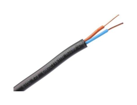 Wielożyłowy kabel przemysłowy Nieekranowany 2 1,5 mm 24 A 600 V Polichlorek winylu PVC 10.5mm 100m RS PRO