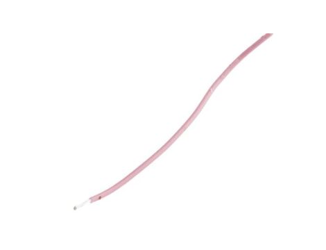 Przewód do urządzeń PTFE PTFE Różowy, 100m 0,22 mm 7/0,2 mm, 600 V, -75 → +200C, Ø 1.2mm, RS PRO BS3G210