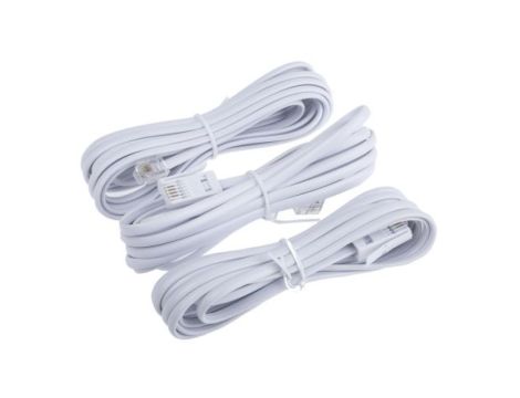 Przedłużacz kabla telefonicznego, dł. 3m, RJ11 / BT431A, RS PRO 495-0404 /3szt./