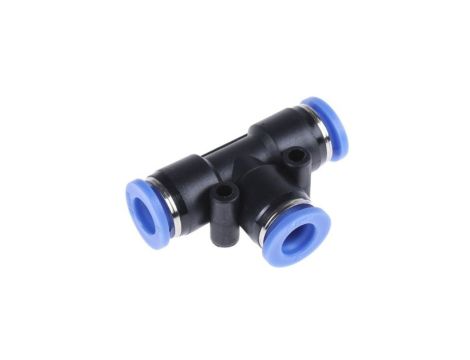 Adapter gwintowany teowy typu rura – rura, 10 barów