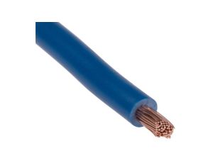Jednożyłowy kabel sterowniczy CSA 4 mm, Maks. +70C 1000 V Niebieski, RS PRO