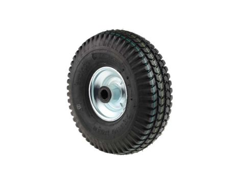 Kółko do wózka, Pneumatyczne, Guma, Czarny, obc.: 200kg, śred.: 260mm, szer.: 85mm