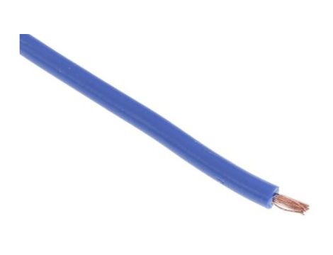 Kabel trzynormowy PCW, dł. 100m 1 mm, 17 A, 1 kV, Maks. +105C Ciemnoniebieski Zgodność z trzema normami, RS PRO