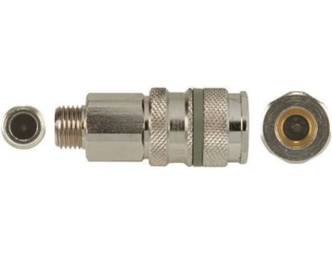Szybkozłączka pneumatyczna, materiał Mosiądz, złącze R 1/2 męskie, RS PRO CEJN 310, Forster, Hansen 3000, Parker PBF