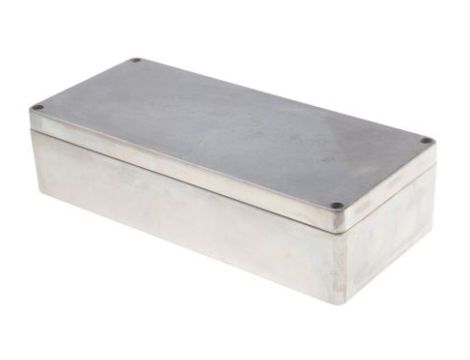 Obudowa Srebrny IP66 Neopren, 360 x 160 x 90mm, RS PRO