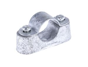 Spinka do kabli Zacisk siodłowy, 20mm, materiał: Stal ocynkowana, RS PRO