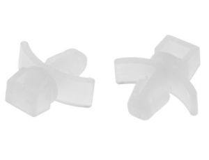 Mocowanie opaski kablowej, 15mm x 6,5 mm, kolor: Naturalny, 100-szt., RS PRO