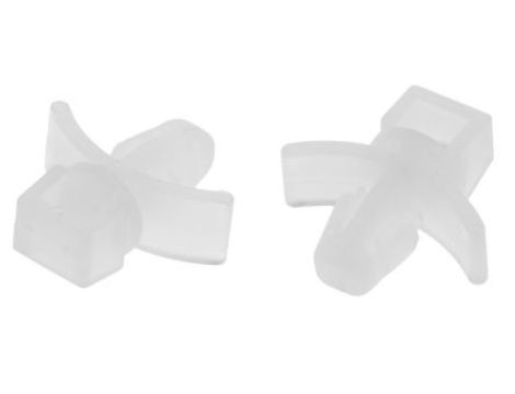 Mocowanie opaski kablowej, 15mm x 6,5 mm, kolor: Naturalny, 100-szt., RS PRO