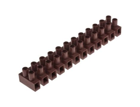 2.5mm Złącze wtykowe do druku Ciemnobrązowy 12-żyłowe, Śruba, 450 V Montaż na kablu Tak