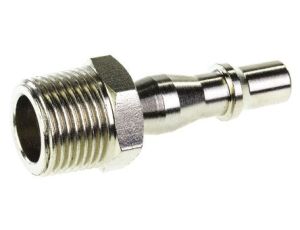 Szybkozłączka pneumatyczna, materiał Mosiądz, złącze R 3/8 męskie, RS PRO PLC 60, Rectus 19