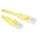 Kabel kategorii 6, Żółty, Wtyk RJ45/męski RJ45dł.: 1m, mat. koszulki: LSZH