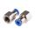 Adapter gwintowany prosty gwint – rura, 10 barów