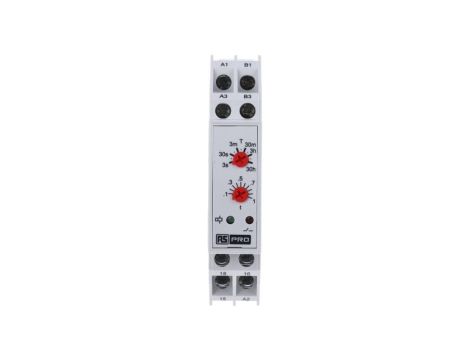Timer Relay jednofunkcyjny 0.3 s → 30h SPDT 1-stykowy SPCO 24V ac