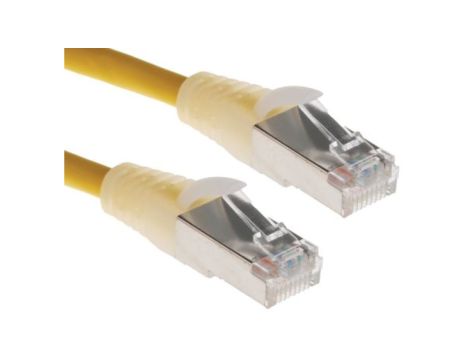 Kabel kat. 5e F/UTP Żółty 5m