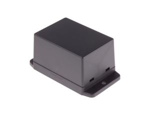 Obudowa Czarny z kołnierzem, 70 x 50 x 42mm, RS PRO