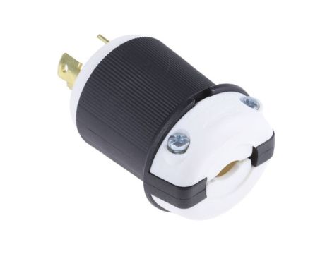 Wtyk sieciowy, 30A, 250 V AC, 2P+E NEMA L6 - 30P, RS PRO