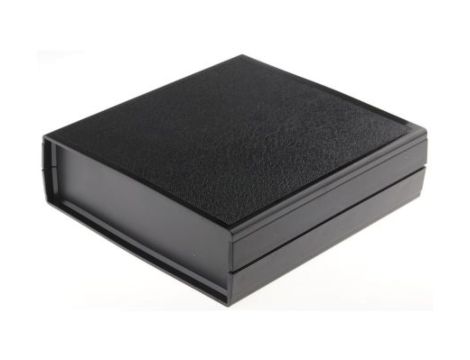 Obudowa urządzeń elektronicznych, ABS, Czarny, 231 x 212 x 67mm, RS PRO