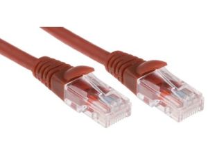 Kabel kat. 5e U/UTP Czerwony 2m