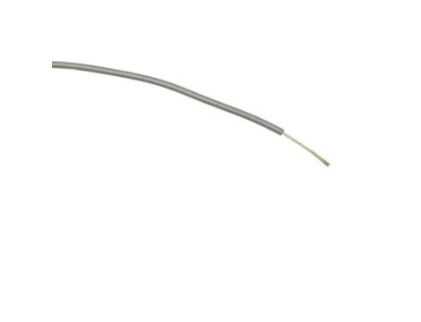 Przewód jednożyłowy linkowy, 0,5 mm, 16/0,2 mm, 20 AWG, PVC, 1 kV AC, Szary, dł. 500m, RS PRO