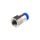 Adapter gwintowany prosty gwint – rura, 10 barów