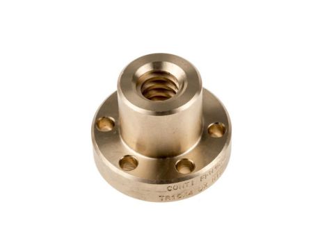 Nakrętka okrągła z kołnierzem Kołnierzowy okrągły 4mm 16mm 48mm 35mm RS PRO