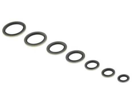 Metric nitrile/MS bonded seal kit 2