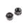 Adapter do dławnic kablowych, M12 → M16, materiał: Nylon 66, kolor: Czarny, RS PRO