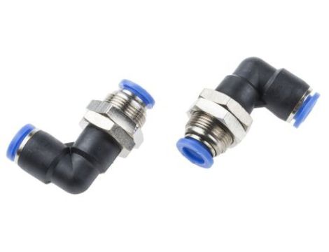 Adapter gwintowany typu rura – rura, typ: Kolanko, 10 barów