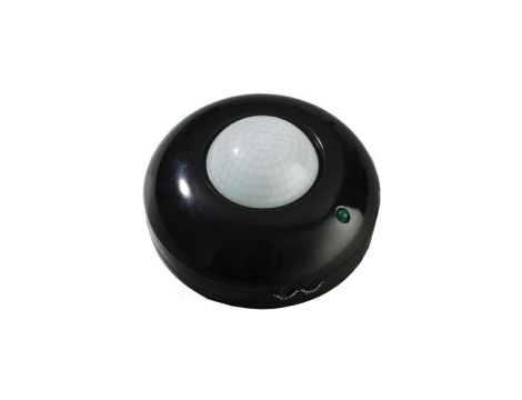 Czujnik ruchu sufitowy 360s PX07 czarny PIR 230V LUX02740