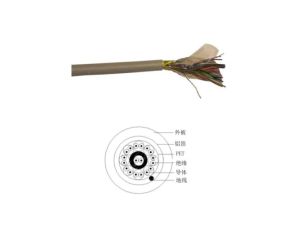 Wieloparowy kabel przemysłowy, 9 -parowy , 24 AWG AWG , izolacja PVC Ekranowany Przewód wielożyłowy