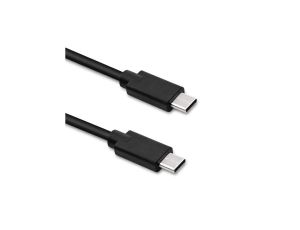 Qoltec Kabel USB 2.0 typ C męski USB 2.0 typ C męski 1.4m Czarny