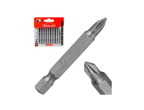 Końcówki do wkrętarki S2 PH1 50mm 10szt.