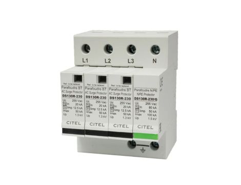Ogranicznik przepięć ochronnik Typ T1+T2 50kA 3+1P - CITEL C571524