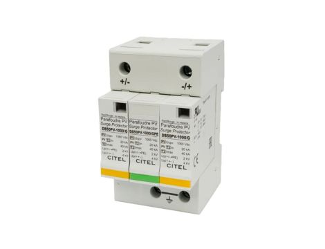 Ogranicznik fotowoltaiczny DC 1000V Typ 2 C 40/60kA 3P - CITEL C480341