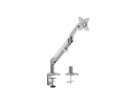 Uchwyt biurkowy do monitora szary Ergo Office, ze sprężyną, 17-32, 9 kg, ER-405G