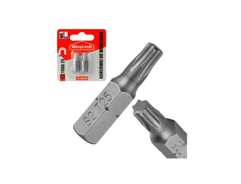 Końcówki do wkrętarki S2 TORX TX 25x25mm 2szt.