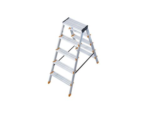 Drabinka dwustronna 2x5 DOPPLO 120410