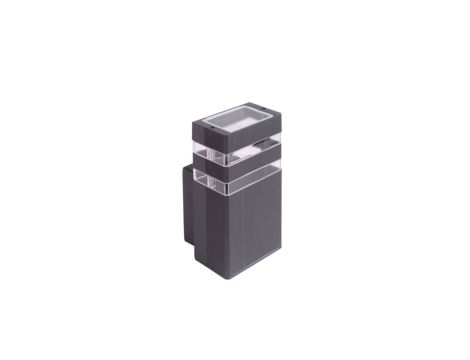 Oprawa elewacyjna OE-2S 1xGU10 110x105x200 ANTRACYT IP54 EC79028