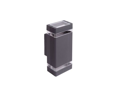 Oprawa elewacyjna OE-3S 2xGU10 100x110x240 ANTRACYT IP54 EC79035