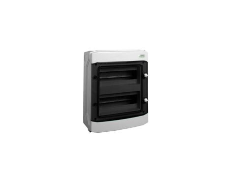 Rozdzielnica modułowa 2x12 natynkowa IP65 drzwi przeźroczyste PHS