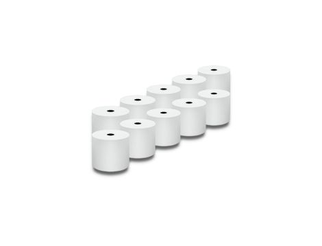 Qoltec Rolka termiczna 57 x 40 55g/m2 10szt. BPA free