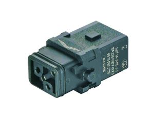 Złącze Han 1A prostokątne żeńskie 3-PIN +PE 9100032706