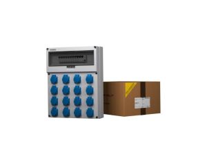 Rozdzielnica budowlana GR-S/FI 16x230V gniazda Schuko Mennekes Doktorvolt 9078