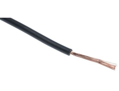 Przewód jednożyłowy linkowy, Przewód do urządzeń, 0,75 mm, 22/1,0 mm, 18 AWG, Poliolefina usieciowana EI5, 500 V,