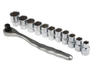 Zestaw nasadek 12 Piece 1/2 in Kwadratowy Drive RS PRO