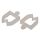 Zacisk kablowy Klamry kablowe, 10.7mm, materiał: Nylon 66, 9.3 x 4 x 13.4mm, RS PRO