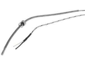 Termopara typ J do +400C 30mm kabel 2m, Stal nierdzewna Zgodność z RoHS