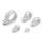 Zacisk kablowy Zacisk kablowy, 6.4mm, materiał: Nylon 66, 20 x 10 x 1.4mm, RS PRO