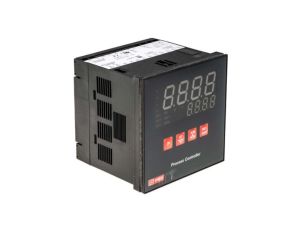 Regulator temperatury PID panelowy 3-wyjściowy, Uz 100→ 240 V prądu zmiennego, 0→ +50 C., 96 x 96mm,