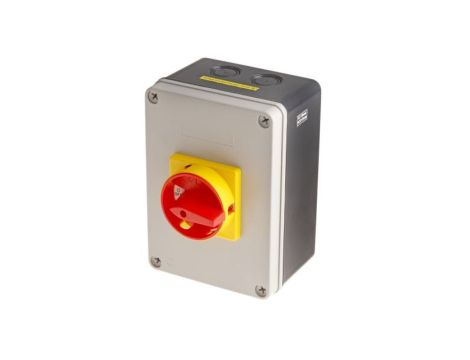 Przełącznik izolacyjny bez bezpiecznika 3-biegunowy 80 A 37 kW IP65